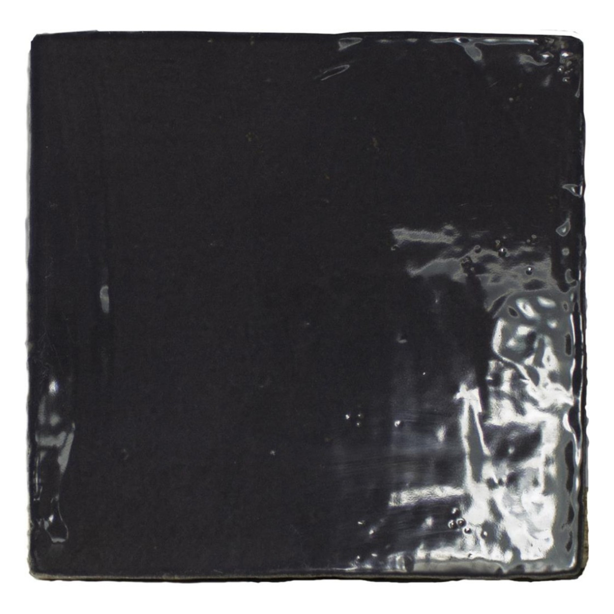 Wandtegel Dutch 13x13cm Vierkant Glossy Grafiet